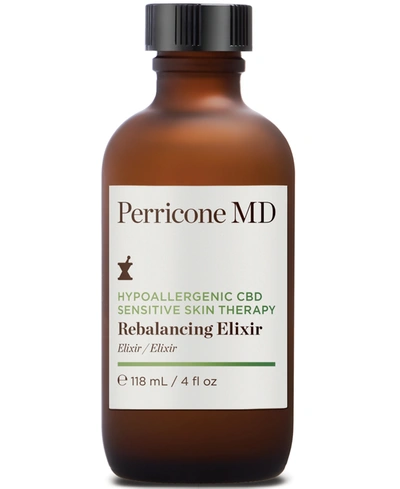Shop Perricone Md Hypoallergenic Cbd Sensitive Skin Therapy Rebalancing Elixir, 4-oz.
