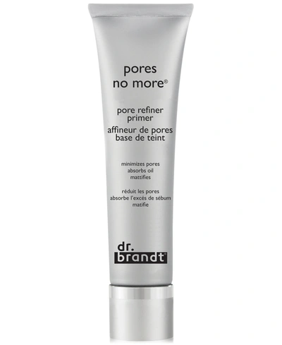 Shop Dr. Brandt Pores No More Pore Refiner Primer (travel Size), 0.5 Oz. In No Color