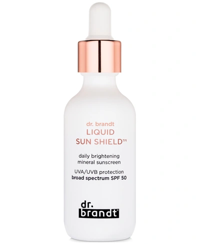 Dr. Brandt Liquid Sun Shield Spf 50 Daily Brightening Mineral Sunscreen 50ml. In No Color