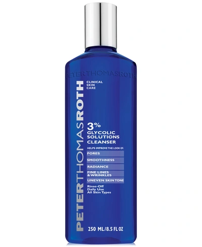 Shop Peter Thomas Roth 3% Glycolic Solutions Cleanser, 8.5-oz.