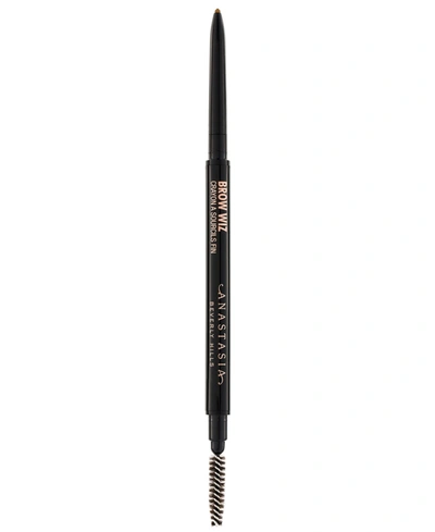 Shop Anastasia Beverly Hills Brow Wiz Skinny Brow In Strawburn (light Red Hair With Warm Unde