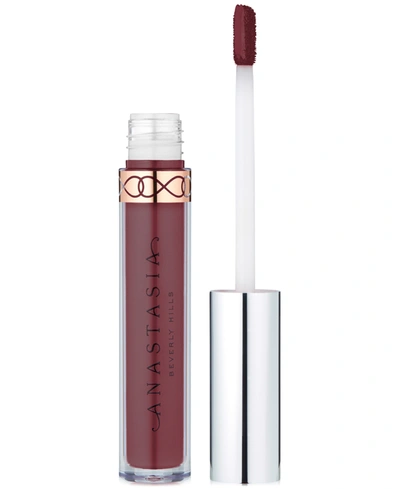 Shop Anastasia Beverly Hills Liquid Lipstick In Poet (dusty Mauve)