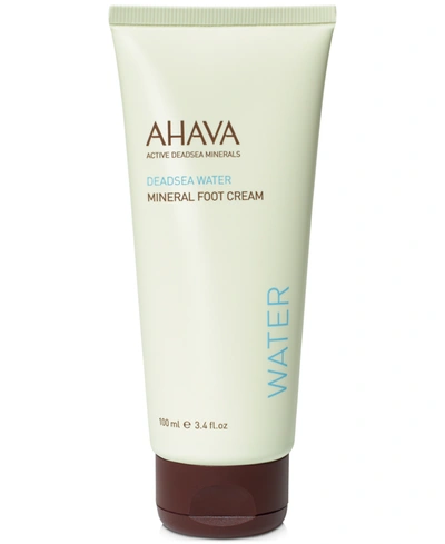 Shop Ahava Mineral Foot Cream, 3.4 oz