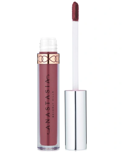 Shop Anastasia Beverly Hills Liquid Lipstick In Dusty Rose (rosy Nude)
