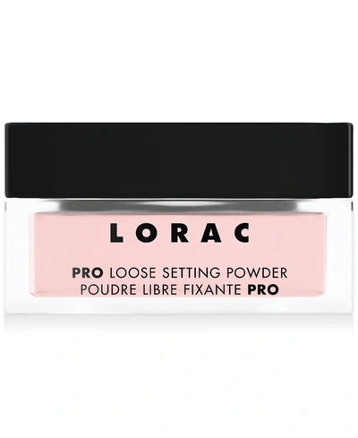 Shop Lorac Pro Loose Setting Powder In Soft Rose