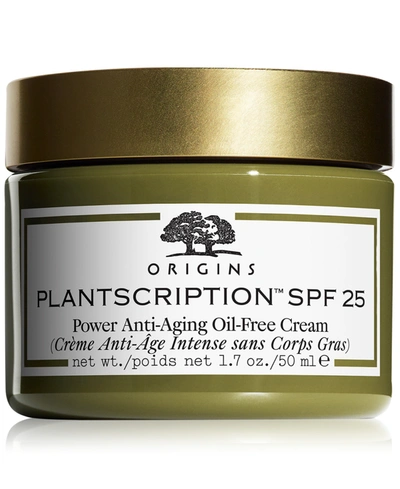 Shop Origins Plantscription Spf 25 Power Anti-aging Oil-free Moisturizer, 1.7 Oz.