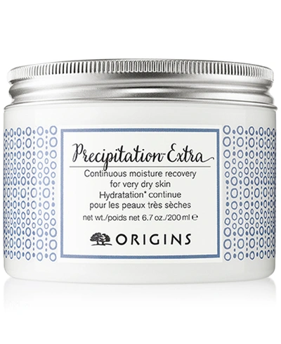 Shop Origins Precipitation Extra Continuous Moisture Recovery Moisturizer For Very Dry Skin, 6.7 oz In No Color