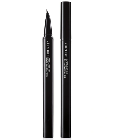 Shop Shiseido Archliner Ink, 0.01 Fl. Oz. In Shibui Black