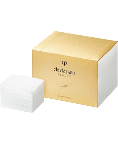 Shop Clé De Peau Beauté Cotton Sheets, 120 Ct. In No Color