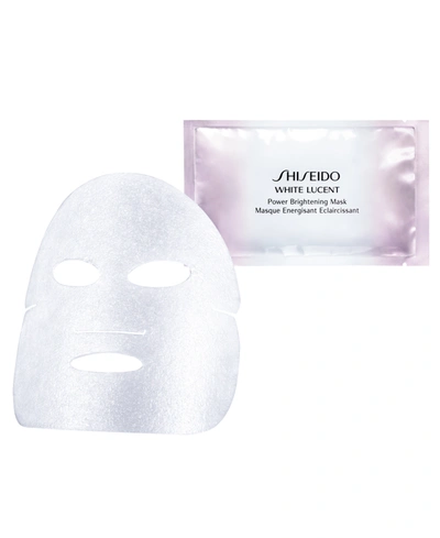 Shop Shiseido White Lucent Power Brightening Mask, 6 Count