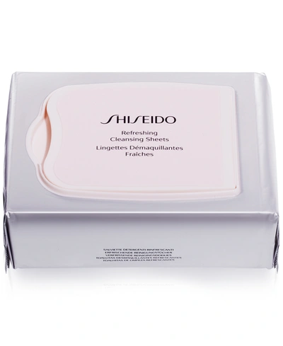 Shop Shiseido Gentle Refreshing Cleansing Sheets, 30-pk.