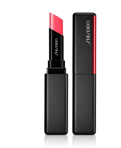 Shop Shiseido Visionairy Gel Lipstick, 0.05-oz. In Coral Pop