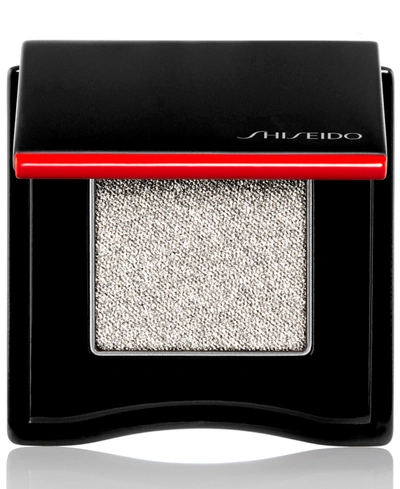 Shop Shiseido Pop Powdergel Eye Shadow In Shari-shari Silver - Sparkling Silver