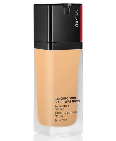Shop Shiseido Synchro Skin Self-refreshing Foundation, 1.0 oz In Maple
