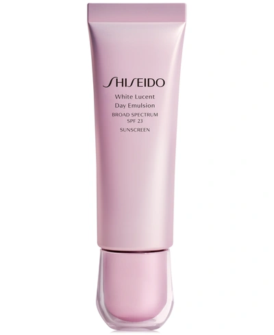 Shop Shiseido White Lucent Day Emulsion Broad Spectrum Spf 23, 1.7-oz.