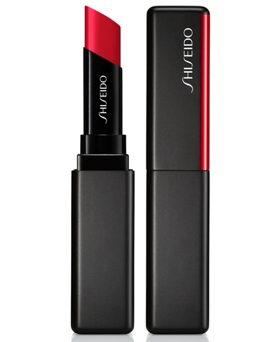 Shop Shiseido Visionairy Gel Lipstick, 0.05-oz. In Code Red