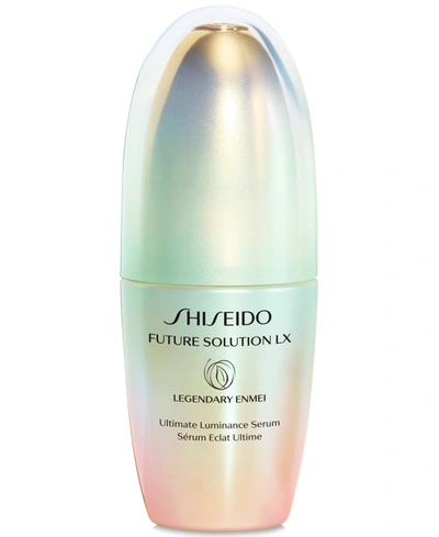 Shop Shiseido Future Solution Lx Legendary Enmei Ultimate Luminance Serum, 1.0 Oz. Exclusive To Macy's