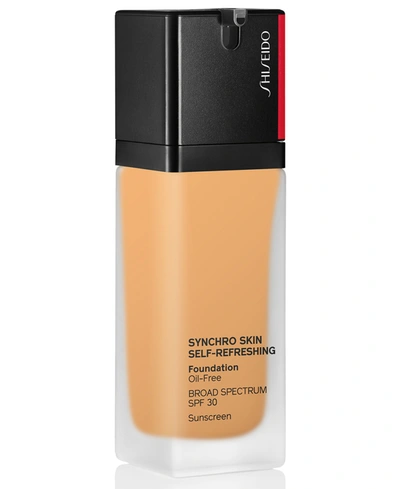 Shop Shiseido Synchro Skin Self-refreshing Foundation, 1.0 oz In Citrine