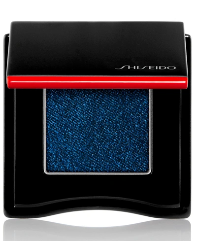 Shop Shiseido Pop Powdergel Eye Shadow In Zaa-zaa Navy - Shimmering Navy