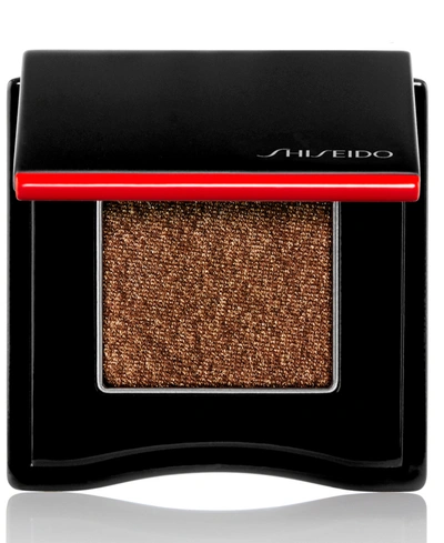 Shop Shiseido Pop Powdergel Eye Shadow In Zoku-zoku Brown - Shimmering Brown