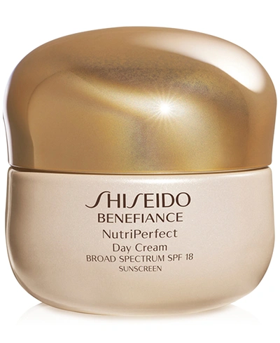 Shop Shiseido Benefiance Nutriperfect Day Cream Spf 18, 1.7 oz