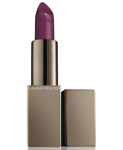 Shop Laura Mercier Rouge Essentiel Silky Cream Lipstick In Violette