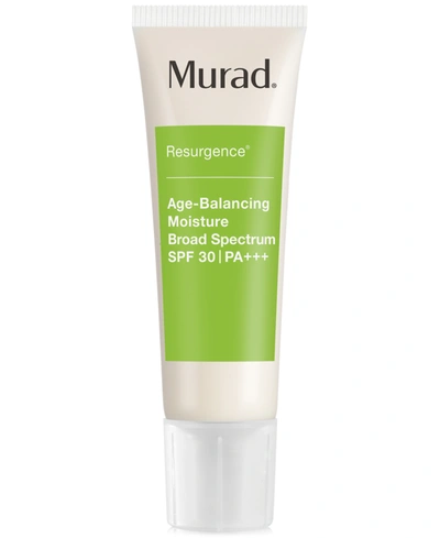 Shop Murad Resurgence Age-balancing Moisture Broad Spectrum Spf 30 | Pa+++, 1.7-oz. In No Color