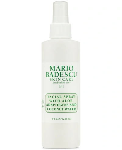 Shop Mario Badescu Facial Spray With Aloe, Adaptogens & Coconut Water, 8-oz.