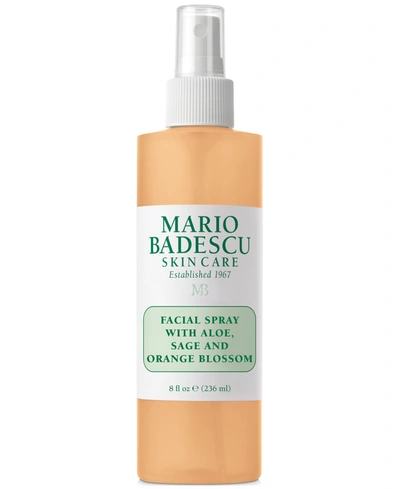 Shop Mario Badescu Facial Spray With Aloe, Sage & Orange Blossom, 8-oz.