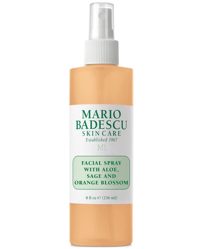 Mario Badescu Facial Spray With Aloe Sage & Orange Blossom 8.0 oz/ 236 ml