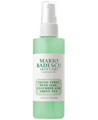 Shop Mario Badescu Facial Spray With Aloe, Cucumber & Green Tea, 4-oz.