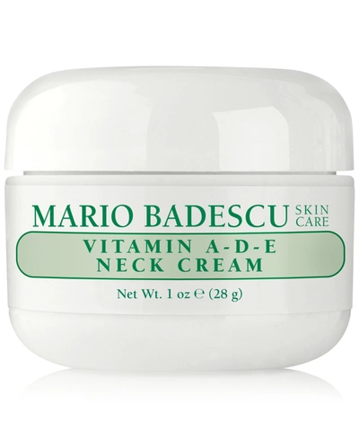 Shop Mario Badescu Vitamin A-d-e Neck Cream, 1-oz.