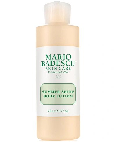 Shop Mario Badescu Summer Shine Body Lotion, 6-oz.