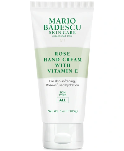 Shop Mario Badescu Rose Hand Cream, 3-oz.