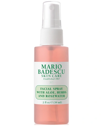 Shop Mario Badescu Facial Spray With Aloe, Herbs & Rosewater, 2-oz.