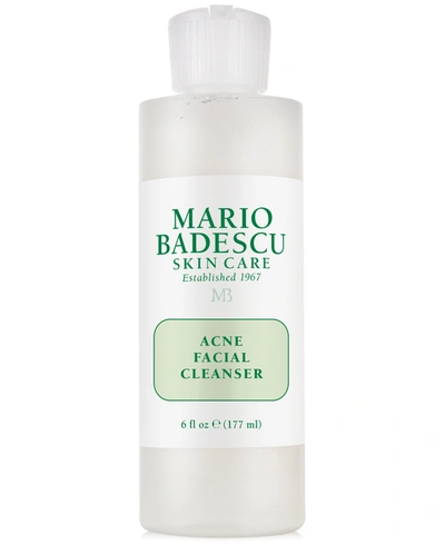 Shop Mario Badescu Acne Facial Cleanser, 6-oz.