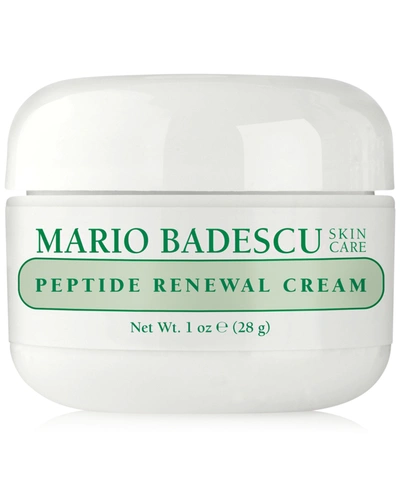 Shop Mario Badescu Peptide Renewal Cream, 1-oz.