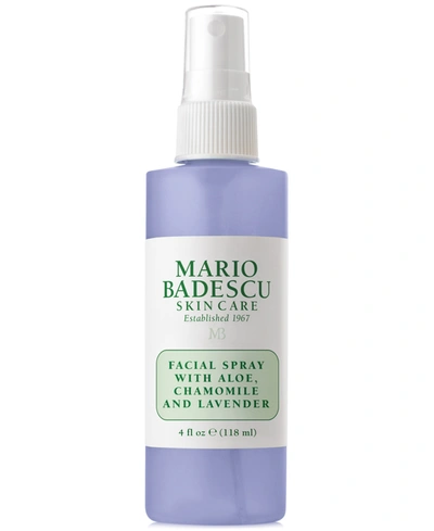 Shop Mario Badescu Facial Spray With Aloe, Chamomile & Lavender, 4-oz.
