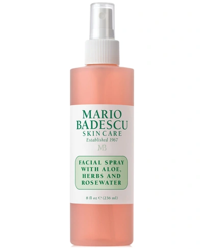 Shop Mario Badescu Facial Spray With Aloe, Herbs & Rosewater, 8-oz.