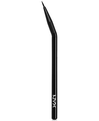 Shop Nyx Professional Makeup Pro Angled Eyeliner Brush, Created For Macy's In Open