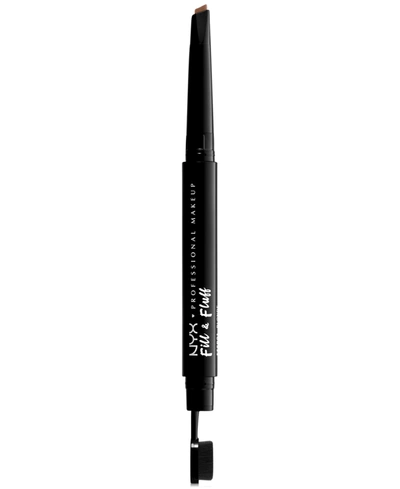 Shop Nyx Professional Makeup Fill & Fluff Eyebrow Pomade Pencil In Auburn