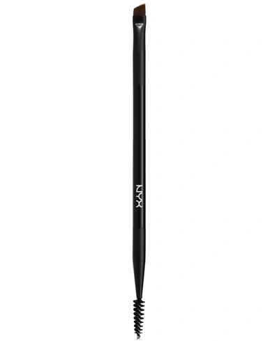 Shop Nyx Professional Makeup Pro Dual Brow Brush