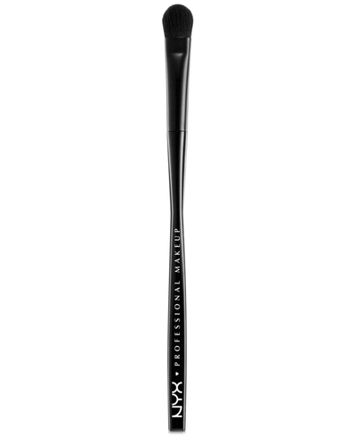 Shop Nyx Professional Makeup Tapered All Over Shadow Brush, Created For Macy's In Black