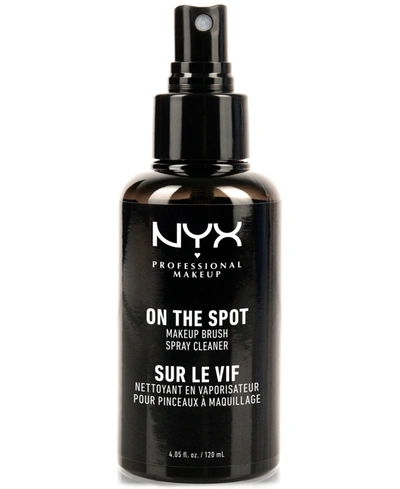Shop Nyx Professional Makeup On The Spot Makeup Brush Spray Cleaner