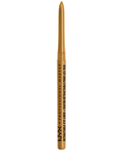 Shop Nyx Professional Makeup Mechanical Eye Pencil In Gold