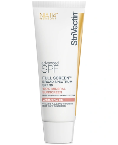 Shop Strivectin Full Screen Broad Spectrum Spf 30, 1.5-oz. In Mineral Tint