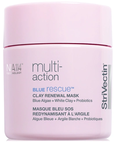 Shop Strivectin Multi-action Blue Rescue Clay Renewal Mask, 3.2 Oz. In No Color