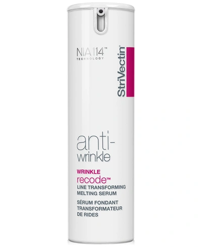 Strivectin Women's Anti Wrinkle Wrinkle Recode Line Transforming Melting Serum In No Color