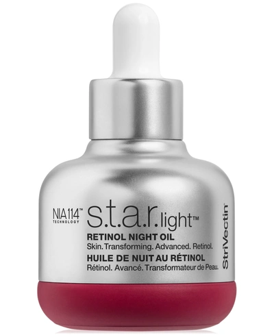 Shop Strivectin S.t.a.r. Light Retinol Night Oil, 1-oz. In No Color