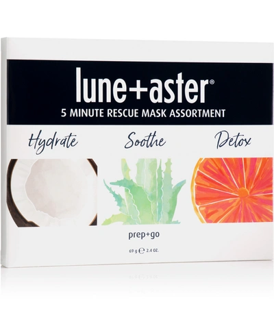 Shop Lune+aster 3-pc. 5 Minute Rescue Mask Assortment Set In No Color
